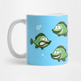 Funny Fish With Different Expressions Mug